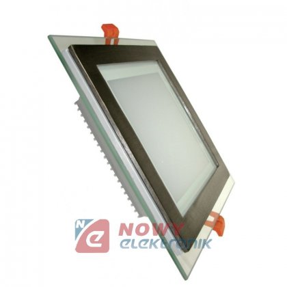 Lampa panel LED Robby 6Wdzienny (*) kwadrat biały 230VAC 4000K