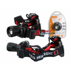 Latarka czołowa XP-E  CREE 3W LED  profesjonalna-Oświetlenie