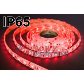 Taśma LED SMD5050 czerwonyIP(1m) IP65 (300LED/5m) w silikonie 12V