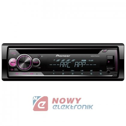 Radio samoch.PIONEERDEH-S210UI Vario Color CD+USB+MITRAX MP3