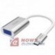 Konwerter USB-C/VGA Y-6315 USB typ-C/SVGA adapter UNITEK Macbook