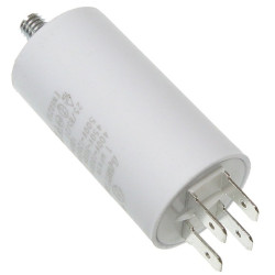 Kond. rozr. 1uf 450V KNM okrągły-Podzespoły Elektroniczne