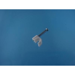 Uchwyt KLIP 3mm kabla przewodu-Elektryka