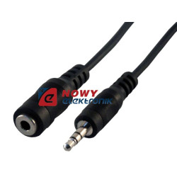 Kabel jack 3,5st wt.-gn. 5m-Kable i Przyłącza RTV i PC