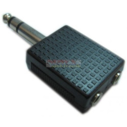 Rozgałęźnik 2*gn.3,5-wt.6,3 ST Jack adapter-Podzespoły Elektroniczne