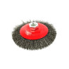 Szczotka druciana obrot.boczna 115mm stalowa M14-Narzędzia Warsztatowe i Wyposażenie