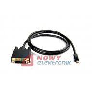 Kabel Displayport mini/ DVI wt. 1m adapter przejście