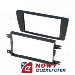 Ramka radiowa Skoda 2DIN czarna-CAR AUDIO-VIDEO