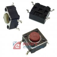 Mikroswitch 6x6mm 4.3/0.8mm SMD TACT-D60H43I160 SMT