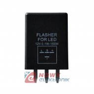 Przekaźnik RE104 LED Flasher 12V do kierunkowskazów LED 4-pin przerywacz