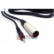 Kabel Jack 3,5m. wt.-wt.XLR 3m st./kabel mikrof. MK30 Vitalco