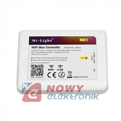 Sterownik LED Router Mi-Light WiFi RGB, RGB+W