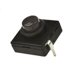Mikroswitch PB11D01 ON-OFF 1Tor czarny, bez podświetlenia-Podzespoły Elektroniczne