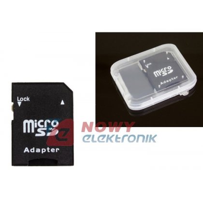 Adapter kart micro SD - SD Przejściówka