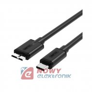 Kabel USB USB-C - microUSB 3.0 UNITEK  /USBC wtyk-wtyk