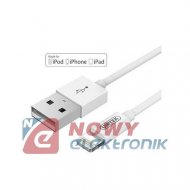 Kabel USB -Lightning 1m MFI Y-C499WH  /Apple Iphon