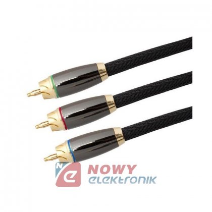 Kabel 3*RCA 1.5m Component E3RR-15
