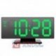 Zegar LED DS-3618L zielony   LED z budzikiem, termometr