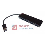 HUB wt.USB 3.0 na 4xUSB adapter Rozgałęźnik USB