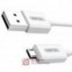 Kabel USB - micro USB 2.0 1m Y-C4035WH Biały REVERSIBLE