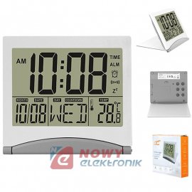 Zegar cyfrowy z termometrem +funkcja budzika