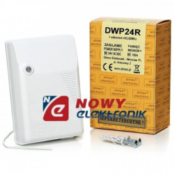 Odbiornik DWP24R 24V 10A ELEMES 2K, 277VAC/28VDC heterodyna, radiolinia-Sterowanie i Kontrola dostępu