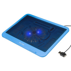 Podstawa Notebook chłodząca niebieska do PC typu laptop-Komputery i Tablety