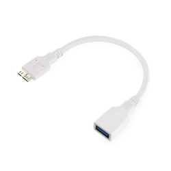 Kabel USB gn.A-mikroUSB 3.0 0,2m OTG gniazdo-wtyk UNITEk Y-C453 do dysku-Telefony i Smartfony