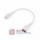 Kabel USB gn.A-mikroUSB 3.0 0,2m OTG gniazdo-wtyk UNITEk Y-C453 do dysku