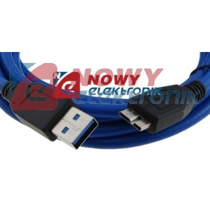 Kabel USB 3.0 Wt.A/mikro USB 1m micro B
