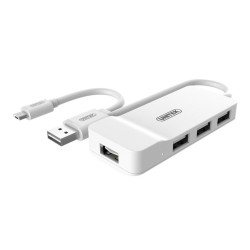 HUB USB 2.0 4-port z OTG micro | USB UNITEK Y-2133-Komputery i Tablety