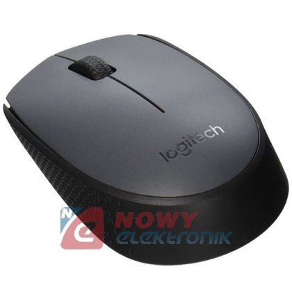 Mysz LOGITECH M170 bezprzew.USB Wireless czarna