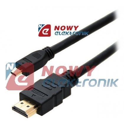 Kabel HDMI - micro HDMI 5m mikro HDK78 Vitalco