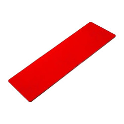 Filtr czerwony do KM-50 RED transparent FI-0050 146x45x2-Obudowy i Elementy Montażowe