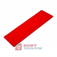 Filtr czerwony do KM-50 RED transparent FI-0050 146x45x2