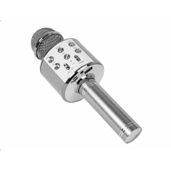 Mikrofon bezprzew.PRM402 BLOW srebrny karaoke głośnik-Naglosnienie i Estrada