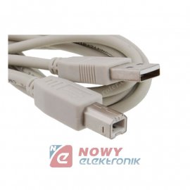 Kabel USB 2.0 wt.A/wt.B 4,5-5m drukarka