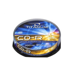 Płyta CD-R Titanum cake box10szt-Komputery i Tablety