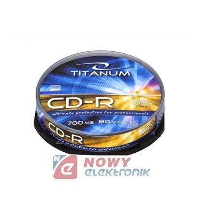 Płyta CD-R Titanum cake box10szt
