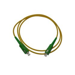 Patchcord światłowód 9/125 10m SM SC APC FTTH zielony-zielony-Kable i Przyłącza RTV i PC