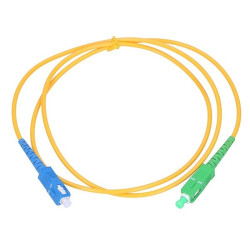 Patchcord światłowód 9/125 10m SC/APC-SC/UPC zielony/niebieski-Kable i Przyłącza RTV i PC