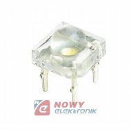 Dioda LED 5mm FLUX W biała zimna