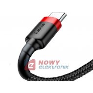 Kabel USB wt.A-USB-C 1m BASEUS TYPE-C Red+Black