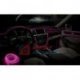 Pasek Neon samochodowy 3m fiolet EL WIRE światłowód do wnętrza samochodu