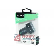 Ładowarka USBx3 sam.Qualcomm 3.0 quick charge BLOW 2,4A zasilacz