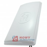 Antena GSM/LTE4G 3G DUAL Panel  2x25dbi + 2x kabel 10m FMEż
