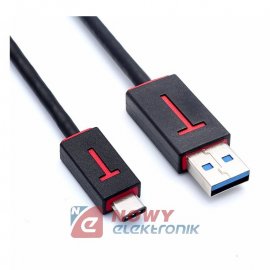 Kabel wt.USB-wt.USB-C 3.0   0,2m NEPOWER adapter  TYPE-C