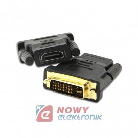 Adapter gn.HDMI - wt. DVI-I 24+5 pin NEPOWER przejście