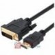 Kabel HDMI-DVI 1,8m (24+1pin) NEPOWER
