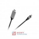 Kabel wt.HDMI MHL/wt.USB-C 2m przejście adapter na kablu